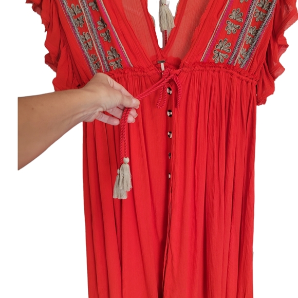 Free People Will Wait For You Midi Dress - Picture 8 of 13